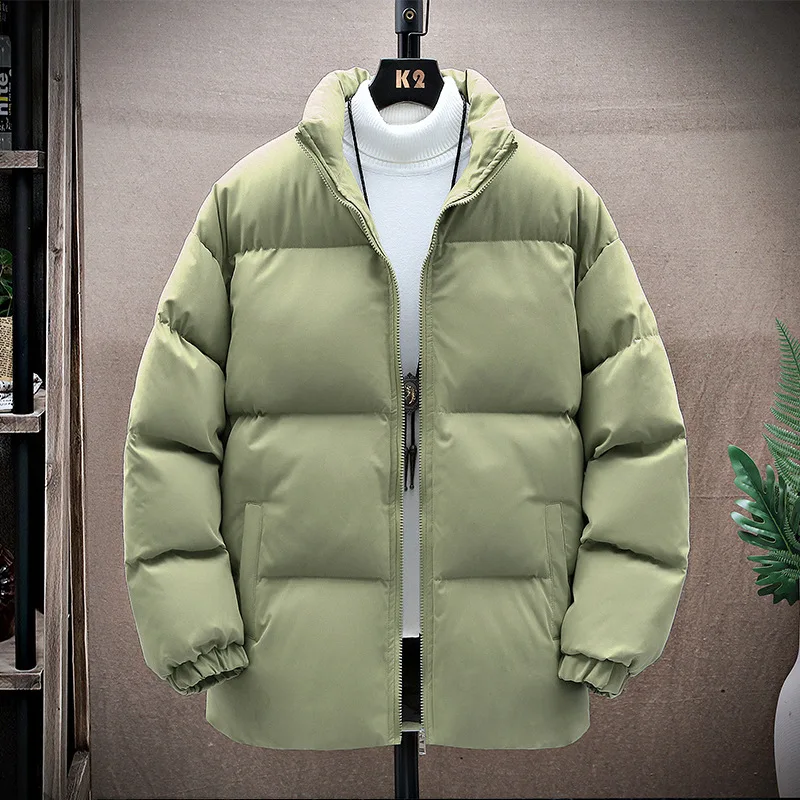Down Jacket Coat 2021 New Men's Winter Quilted Coats Keep Warm Thicken Puffer Jacket Fashion Parka Jackets Men Clothes Clothing