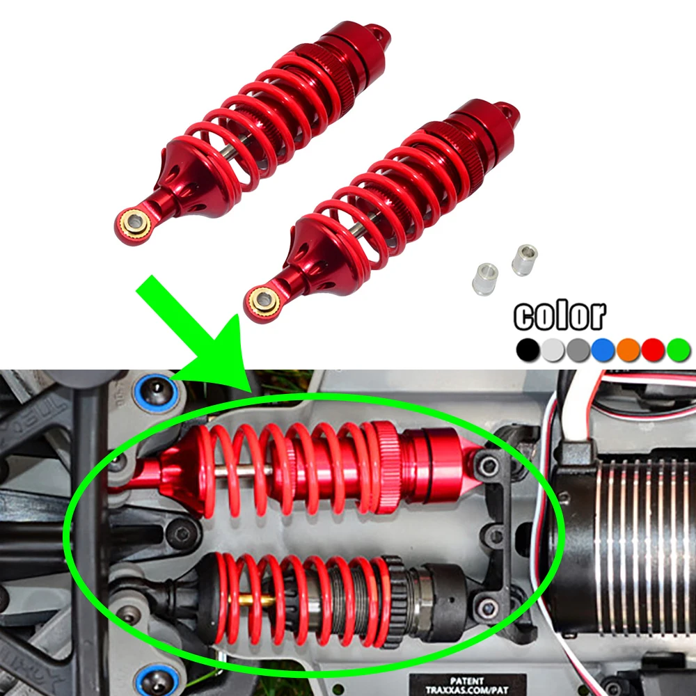 

GPM metal Aluminum alloy 85MM front Rear Universal Shock Absorbers damping #5460 for 1/10 REVO 3.3 E-REVO 2.0 86086-4