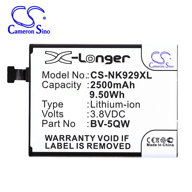 

Аккумулятор CameronSino для MICROSOFT Lumia 929 930 RM927 iCOM