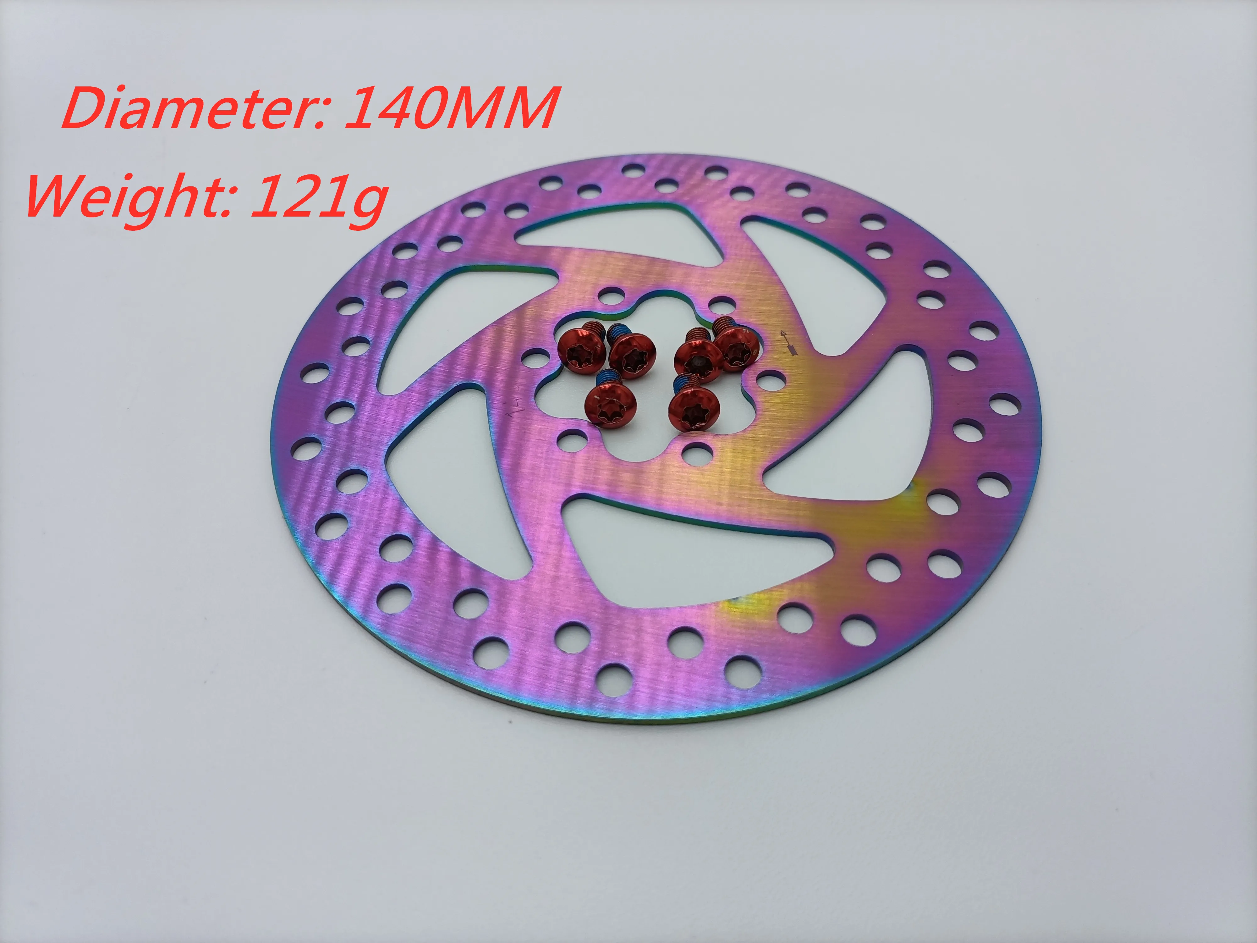 Цветной дисковый тормоз 140 мм для скейтборда KUGOO M4 SPEEDWAY 4 ZERO 10 10X запасные части