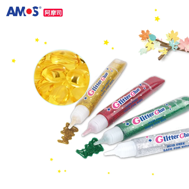 Классический блестящий клей для детей AMOS GNE10B5 DIY пигментные инструменты