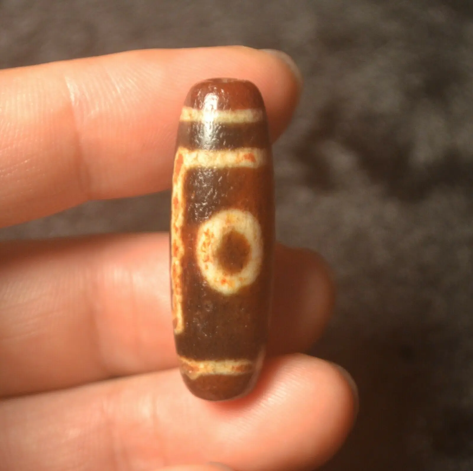 Сокровище Магия LKbrother Энергия Тибетский Старый Агат один глаз пик бусины дзи