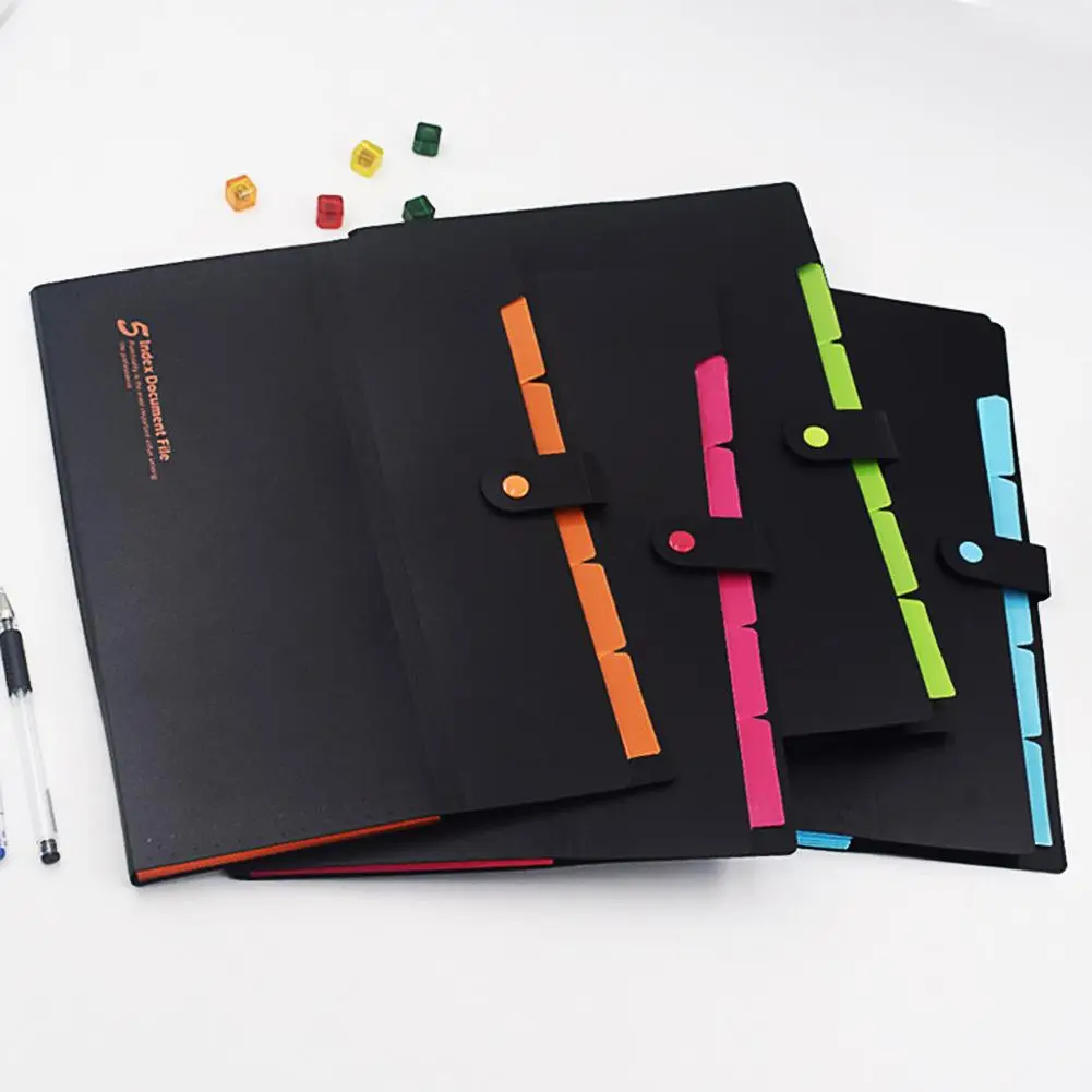 

Multilayer A4 File Folder Office Business Document Bag