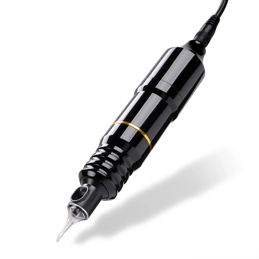 Permanent Makeup Machine Tattoo Rotary Machine Pen Style Set Tattoo Kit LCD Power Pedal Supply Tattoo Assortment Fast Delivery