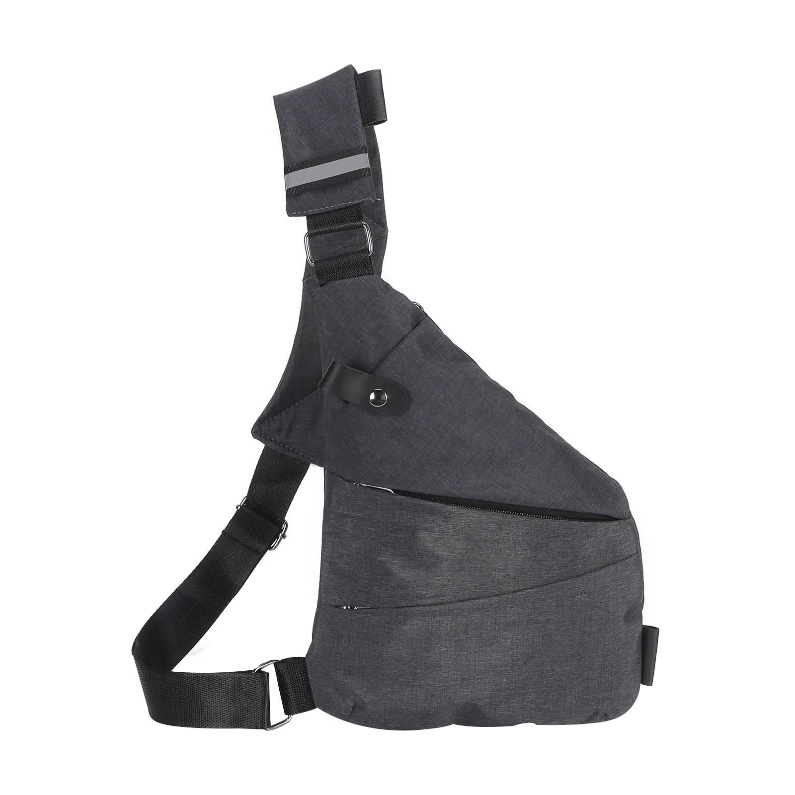 

Men's Personal Pocket Shoulder Bag Waterproof Bicycle Antitheft Crossbody Chest Bag Casual Cycling Sports Messenger Bag Protable