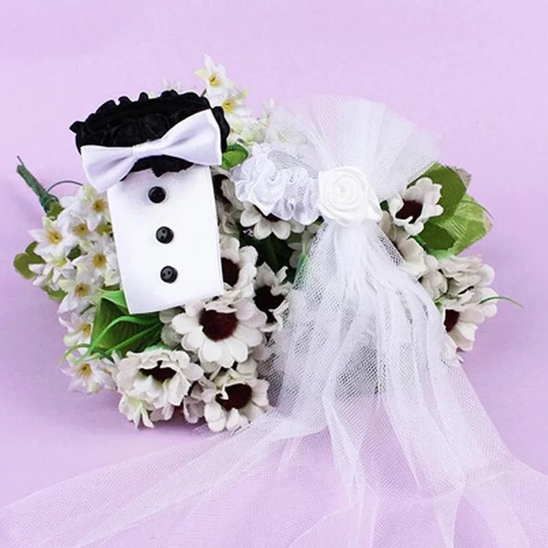 1 пара креативных свадебных платьев Набор Винных Бокалов модный тканевый бокалов