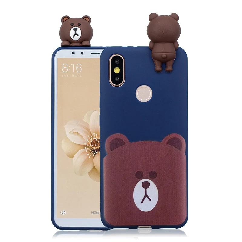Чехол для Xiaomi Redmi Note 6 Pro чехол 3D игрушки панда кошка мультяшный силиконовый Xaomi Xiomi