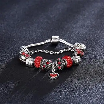 

Exquisite Fashion Bracelet DIY 3 Colors Love Heart Bracelet Ladies Fashion Bracelet