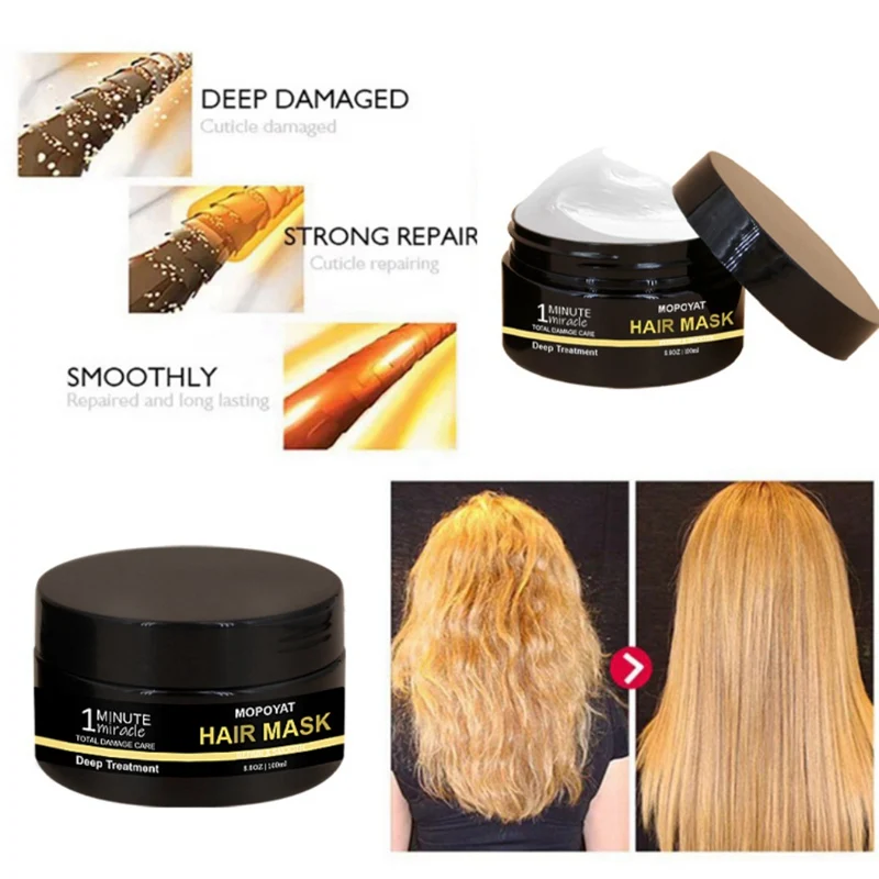 

Wholesale 100ml Moisturizing Nourishing Repairs Hair Damage Restore Soft Mask Hair Scalp Treatment