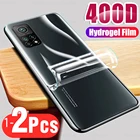 Защитная пленка для задней панели, Гидрогелевая пленка для Xiaomi Mi 10T Mi10 Lite 5G Redmi Note 10 Pro Max Note10 10S 10pro, не защитное стекло