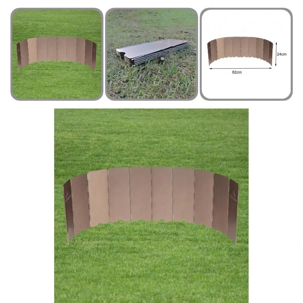 

Simple Fixed Pin BBQ Accessories Outdoor Stove Windshield With Fixed Pin Camping Stove Windscreen Stove Wind Screen