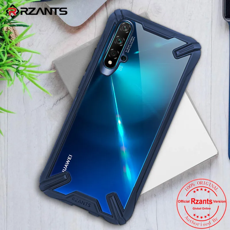 Военная подушка безопасности, противоударный защитный чехол для huawei Nova 5 T/Honor 20 S, прозрачный акриловый PC+ TPU противоударный защитный чехол