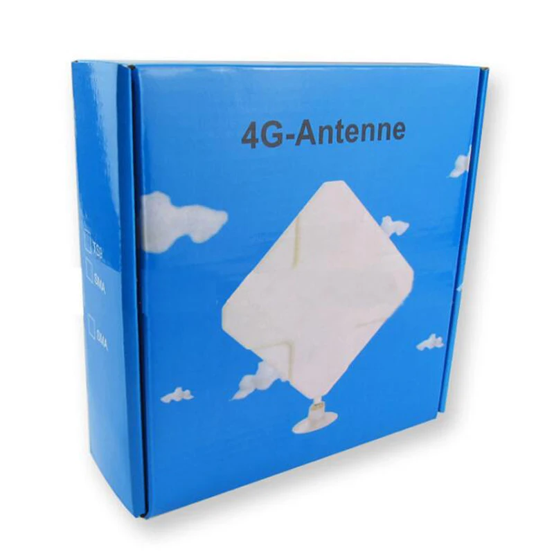 

JX antenna 4G LTE antenna High Gain 35dBi Dual cable SMA TS9 CRC9 connector antenna for 3G 4G Router Modem