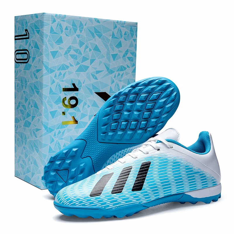 

Men's Soccer Shoes Teenager Breathable Soft Sneakers Kids Grass Training Shoes Antiskid Football Boots Size FG / TF Sports Shoes