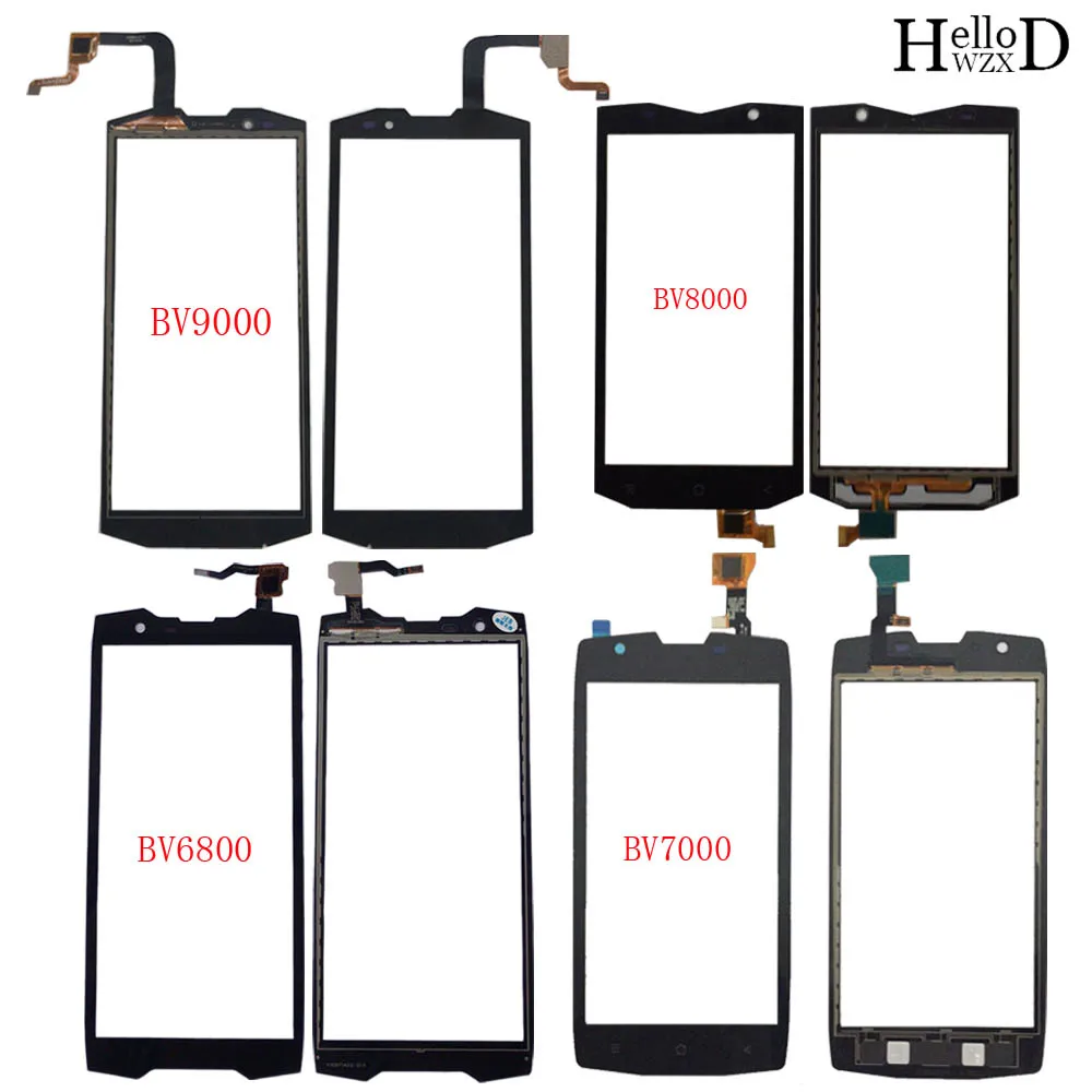 

Touch Screen Sensor For BlackView BV6800 BV7000 BV8000 BV9000 Touch Screen Digitizer Panel Front Glass TouchScreen 3M Glue Wipes
