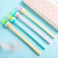 36pcs plant series gel pens multi meat creative shape soft glue pen candide potted plant cute stationery office accessories