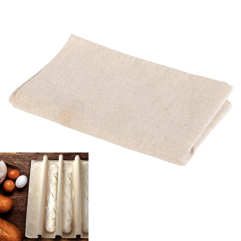 Fermented Cloth Proofing Dough Bakers Pans Proving Bread Baguette Baking Mat Pastry Kitchen Tools | &amp