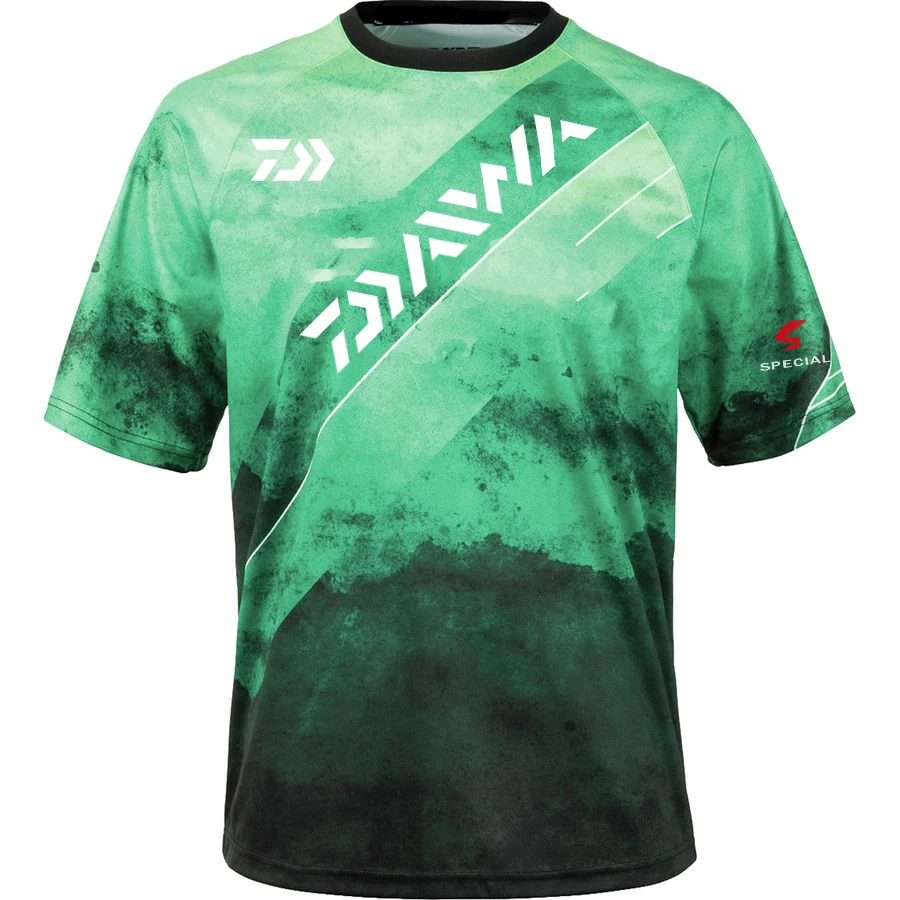 

2019 DAWA Quick Dry Fishing Tshirt Fishing Tee Summer Outdoor Breathable Men Sports Golf Cycling Running Coolmax Fishing Clothes