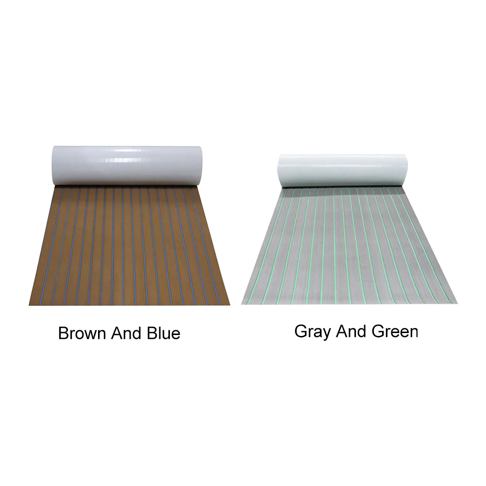 

Waterproof Sound Insulation EVA Foam Imitation Teak Car Non Slip Heat Resistant Decking Sheet Yacht Boat Flooring Self Adhesive