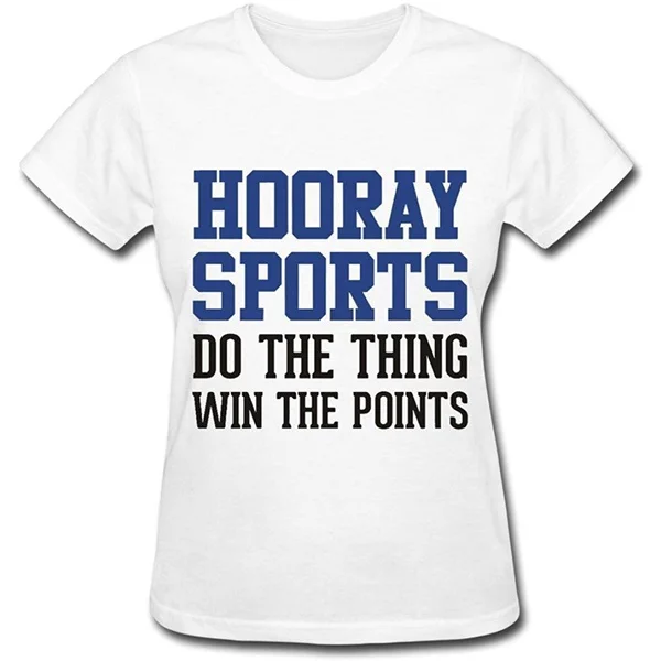 

Womens T-Shirt O-Neck Hooray Sport