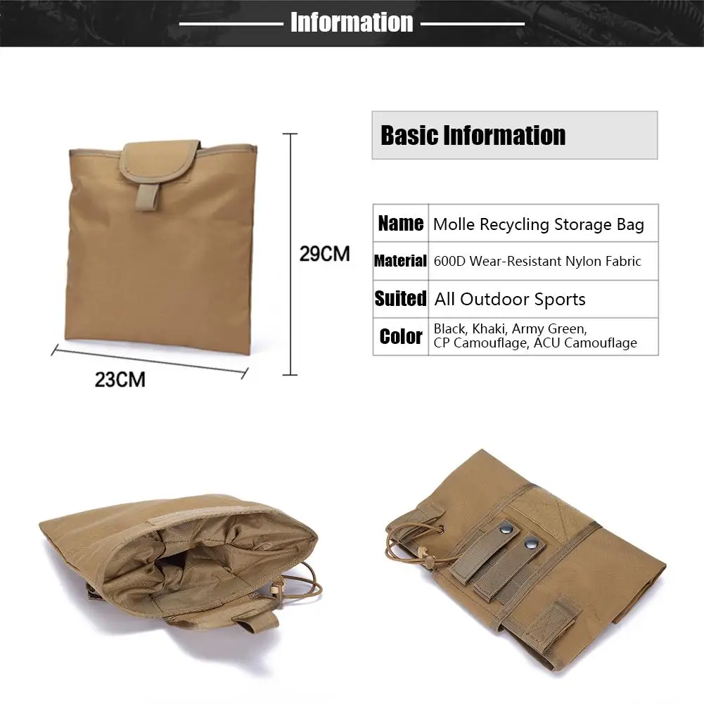 Hobbylan наружная Большая емкость и прочная сумка для хранения рециркуляции Molle