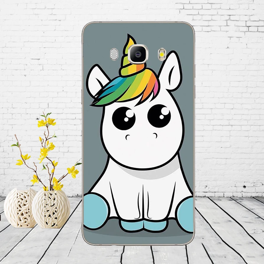 48DDMinion мой Единорог Агнес модные, мягкие, силиконовые чехол для Samsung Galaxy A3 a5 A6 A8 j3 j5 j7