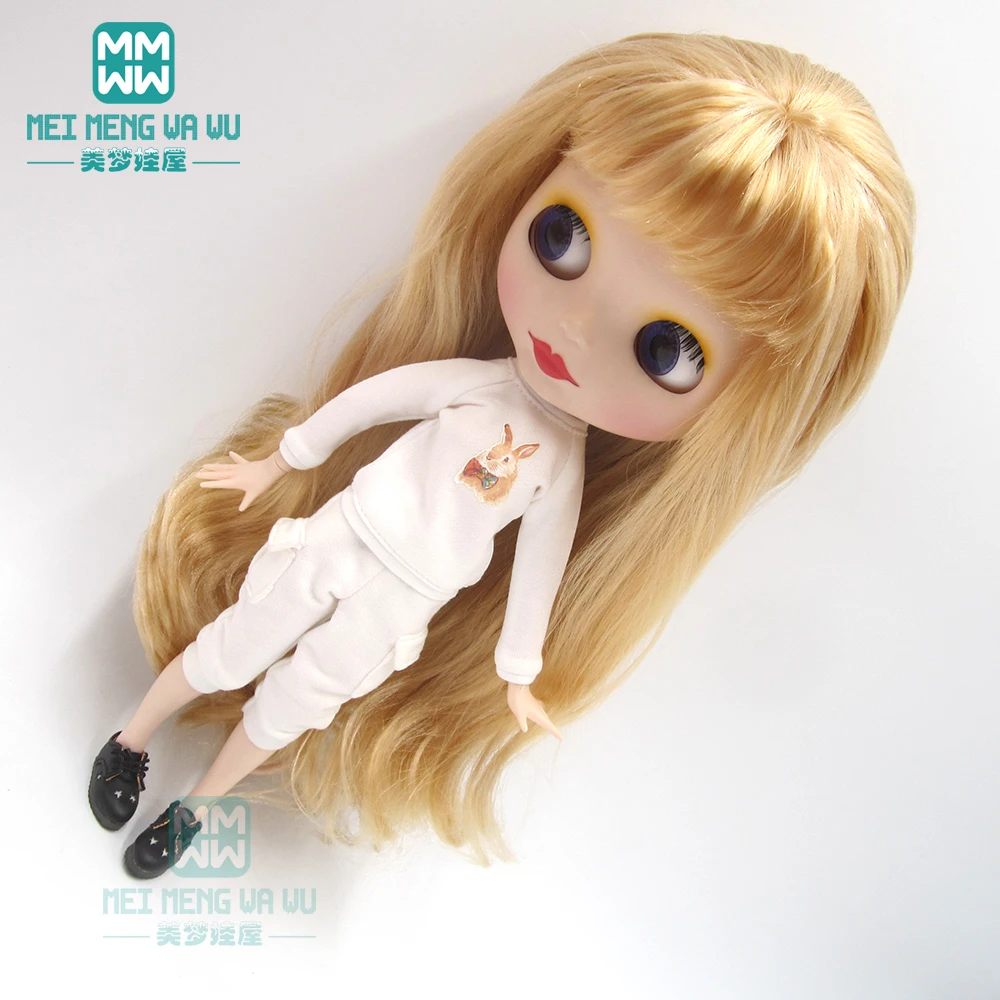 Белый свитер Blyth повседневные штаны для кукол Azone 1/6 1 шт. | Игрушки и хобби