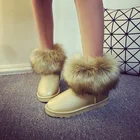 Сапоги женские зимние, хлопковые, водонепроницаемые, повседневные, размер 35-41