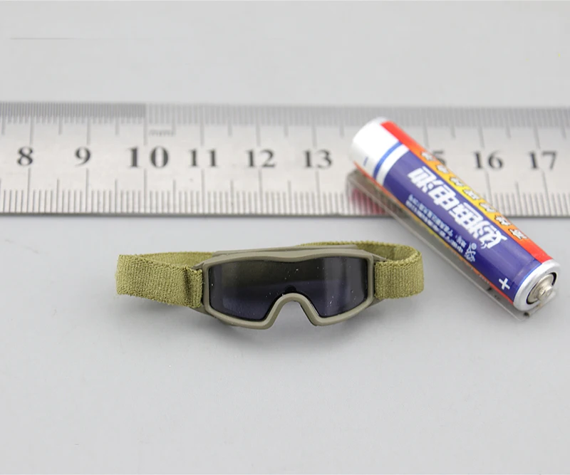 

1/6 Scale fs73034 PLA Green Goggles Glasses Models for 12''Figures DIY Accessories