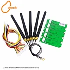 Заводская Акция! 5 шт.лот Wi-Fi передатчик и приемник 2 в 1 PCB модуль DMX512 контроллер для DJ диско освещения