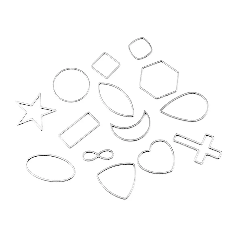 30 шт. соединители для ювелирных изделий из нержавеющей стали|Ювелирная фурнитура