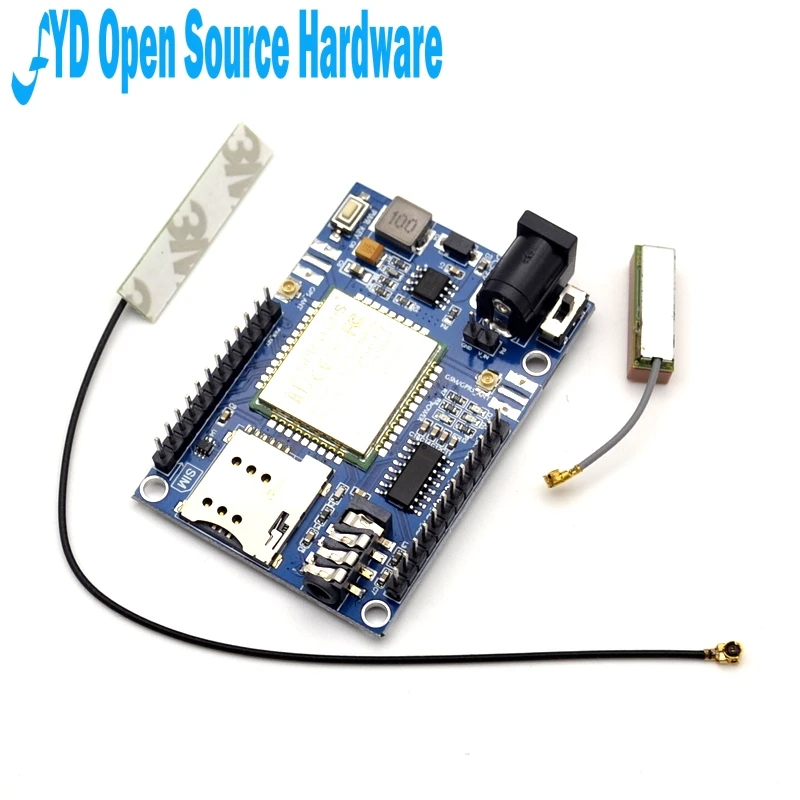 2 шт. A7 GSM GPRS GPS 3 в 1 модуль щит DC 5 9 беспроводной для STM32 51MCU поддержка голосовых