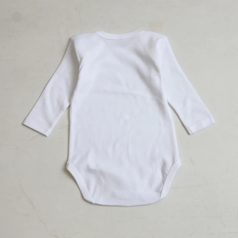 2/3/4 шт. детское хлопковое боди с длинным рукавом и круглым вырезом | Мать ребенок