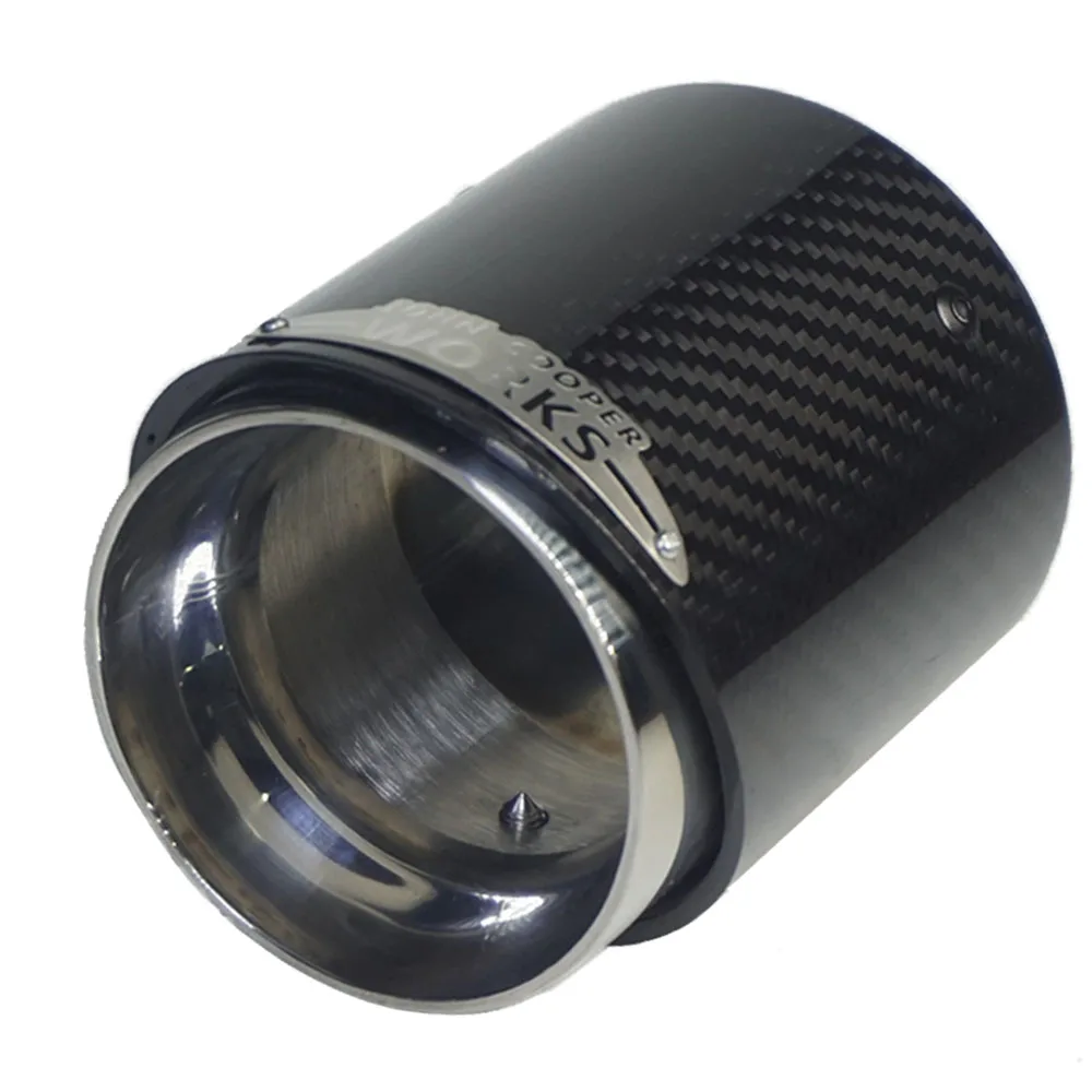 

Creadgey 1PCS Carbon Fiber Exhaust Muffler Tip Pipe For Mini F54 F55 F56 F57 F60 R55 R56 R57 R58 R59 R60 R61 Car Accessories