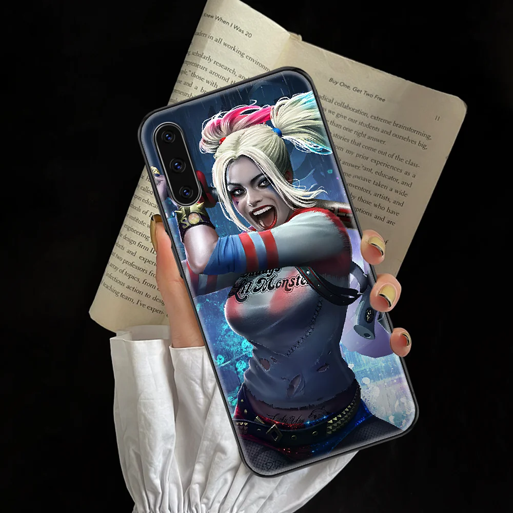 

Harley Joker Quinn Phone case For Samsung Galaxy A 3 5 7 8 10 20 21 30 40 50 51 70 71 E S 2016 2018 4G black tpu hoesjes soft