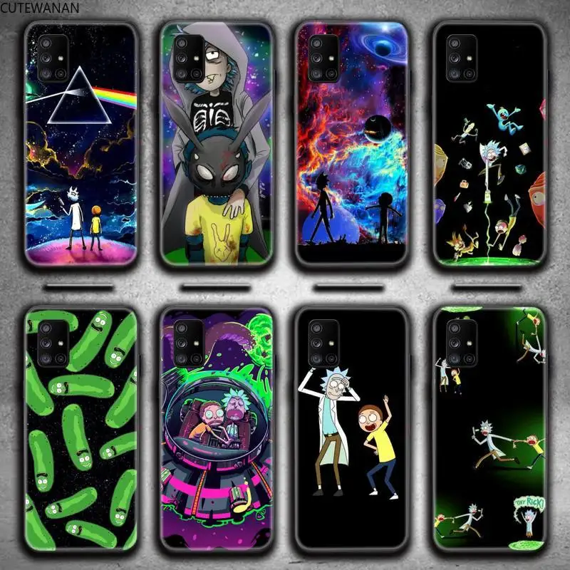 

Fashion Cool Cartoon Funny Anime Phone Case For Samsung Galaxy A52 A21S A02S A12 A31 A81 A10 A30 A32 A50 A80 A71 A51 5G