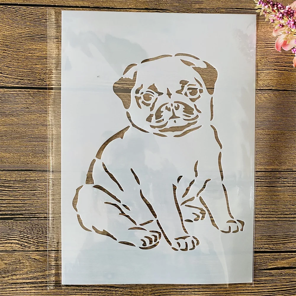 

Трафареты A4 для домашних животных, 29 см, «сделай сам», Настенная картина, Искусственный Декоративный шаблон