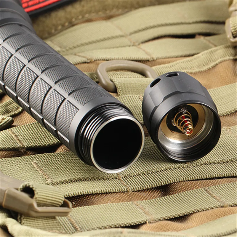 Online Mächtigsten LED Taschenlampe Convoy L6 Mit Cree XHP 70,2 Linterna LED Taschenlampe Lanterna 26650 Arbeit Licht Jagd Camping Latarka