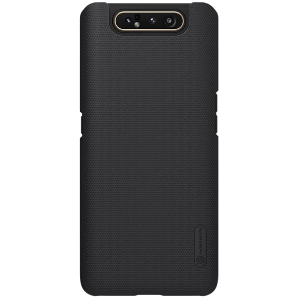 Чехол для samsung Galaxy A80 A90 чехол NILLKIN Супер Матовый Защитный пластиковый жесткий чехол для телефона samsung Galaxy A80 A90 с подарком - Цвет: Black