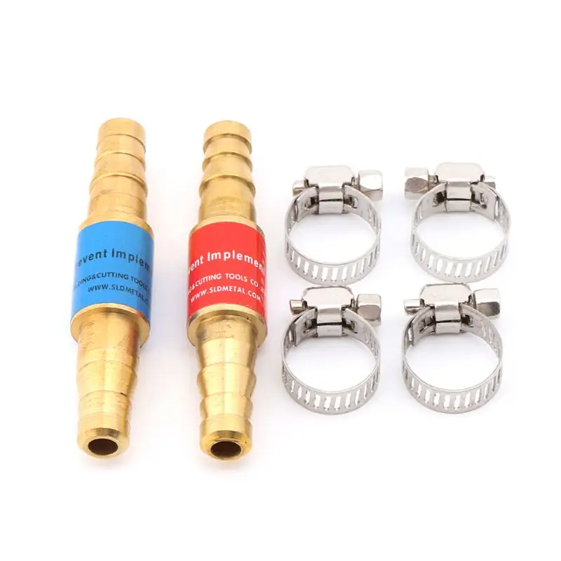 2 шт. ацетиленовые заслонки для труб сжиженный газ пропан и кислородное топливо |