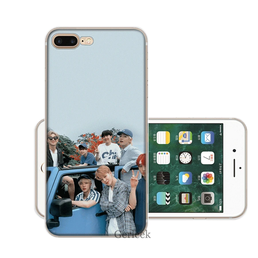 Чехол для мобильных телефонов из ТПУ i11 Pro XR X XS Max i7 8 6 6S Plus 5 SE чехол Rap JIMIN JIN SUGA J HOPE V