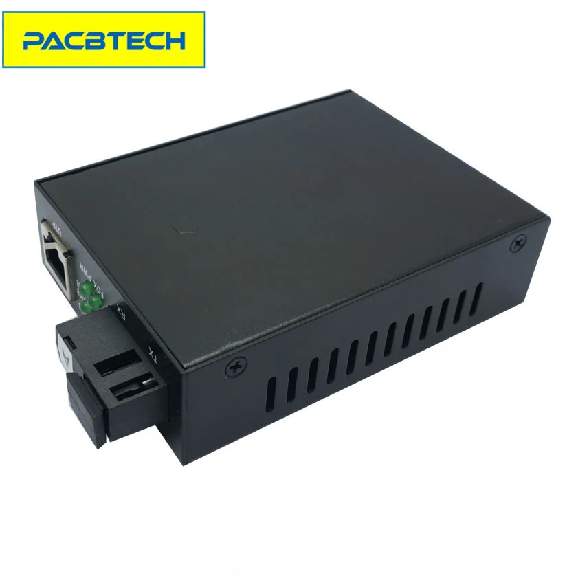 60 км 100 м Одномодовый одноволоконный 1490/Нм SC/UPC оптоволоконный медиа-конвертер