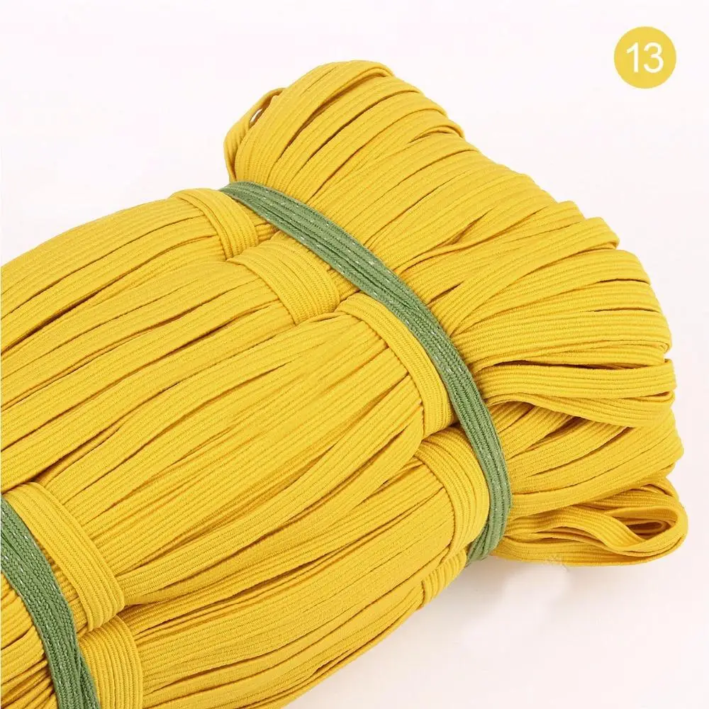 Цветная эластичная лента для ходьбы и лошади 6 мм плоская строгая Пряжка веревка