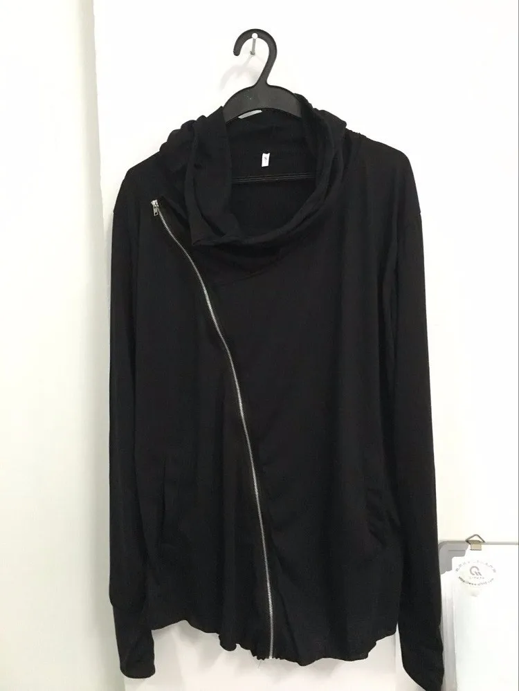 Мужские толстовки Metropolitan спортивная одежда диагональная молния верхняя куртка