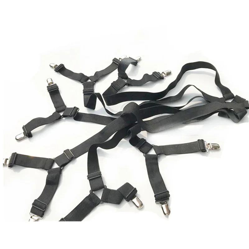 6 сторон регулируемые зажимы для пакетов эластичные захваты 3 способа крепежа