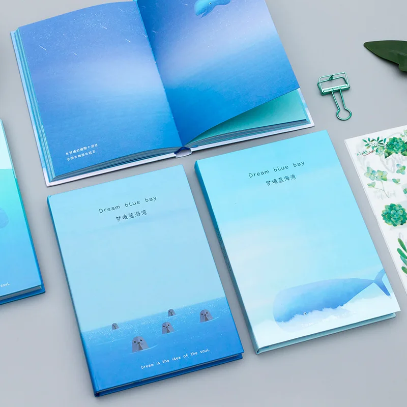 Креативный тренд цветные страницы A5 записная книжка дневник в твердом переплете