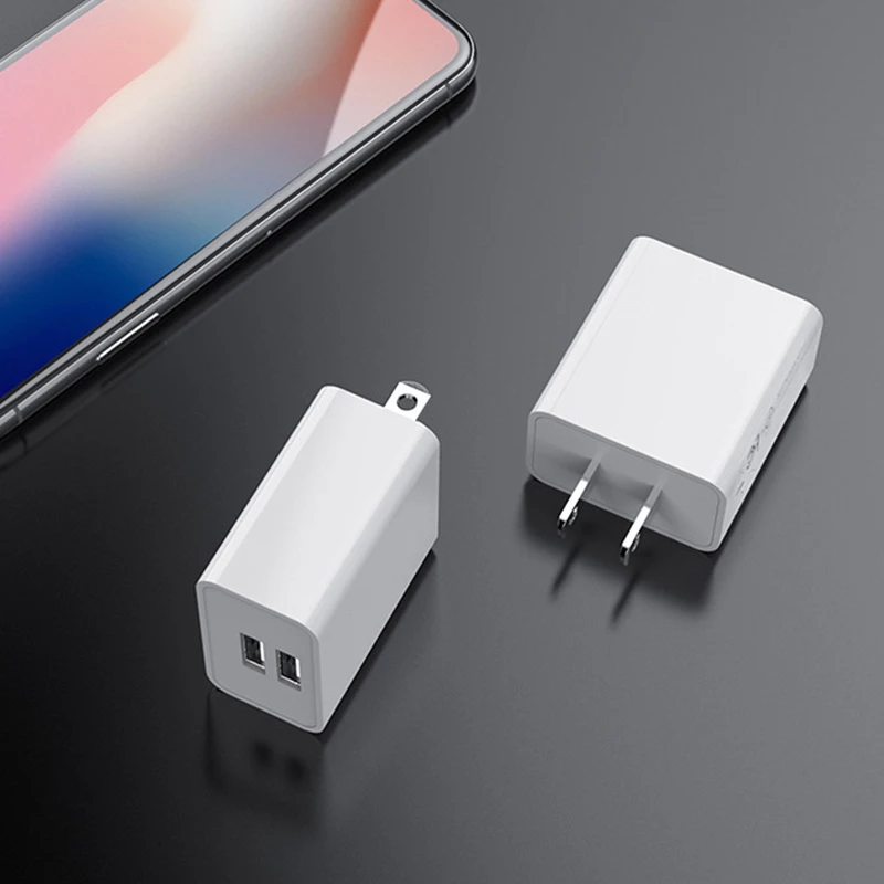 США адаптер 5V2A Dual USB зарядное устройство дорожная стена Япония Стандартный