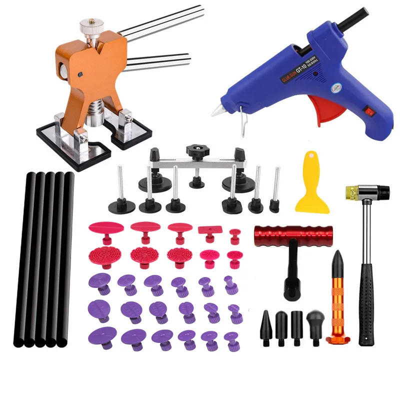 Набор инструментов для ремонта автомобиля безболезненного удаления вмятин