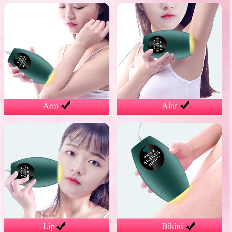 Безболезненный женский лазерный эпилятор Электрический Женский инструмент для