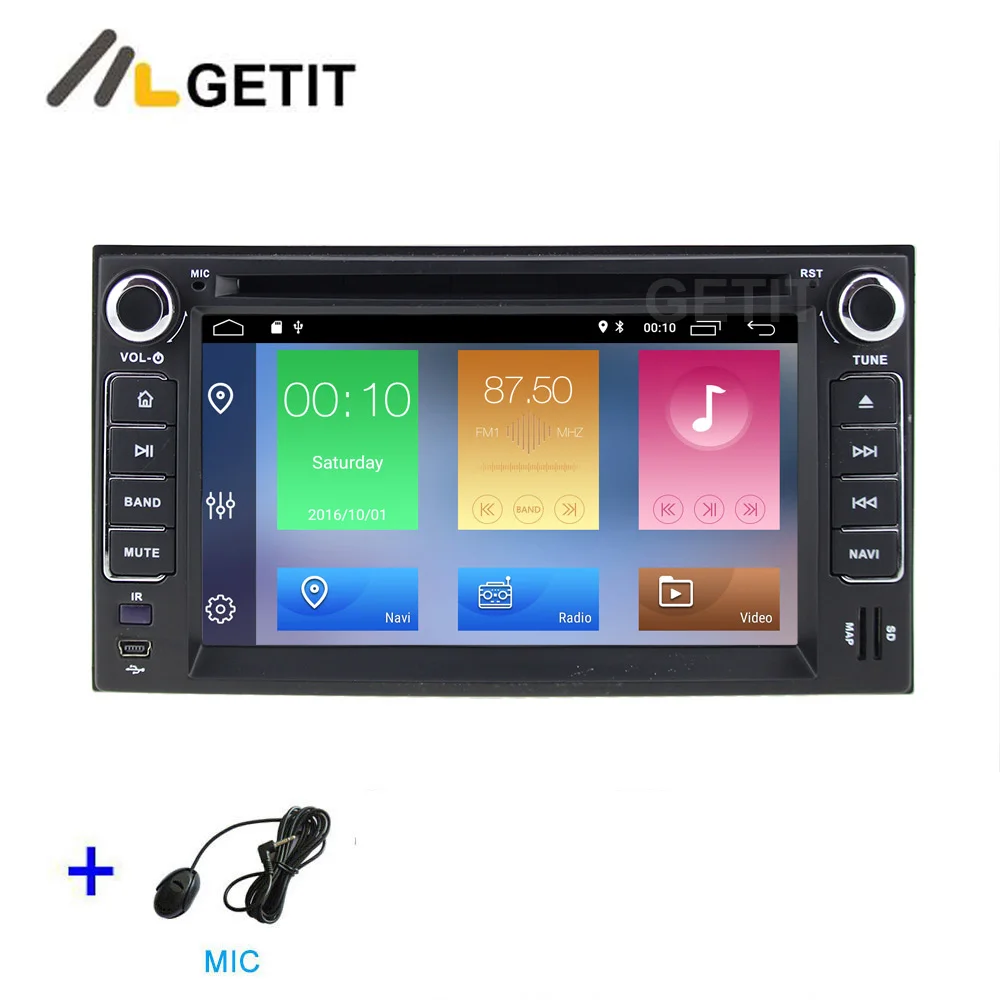 DSP Android 9 автомобильный dvd-плеер для KIA Ceed SORENTO SPORTAGE SPECTRA SEDONA STAR CARNIVAL CERATO CARENS с gps Радио BT WiFi - Цвет: DSP 2G-RAM 16G-ROM